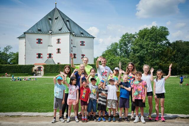 Díky České Olympijské nadaci se děti mimo jiné mohou setkat s olympioniky.